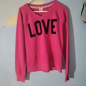 Pink sweater